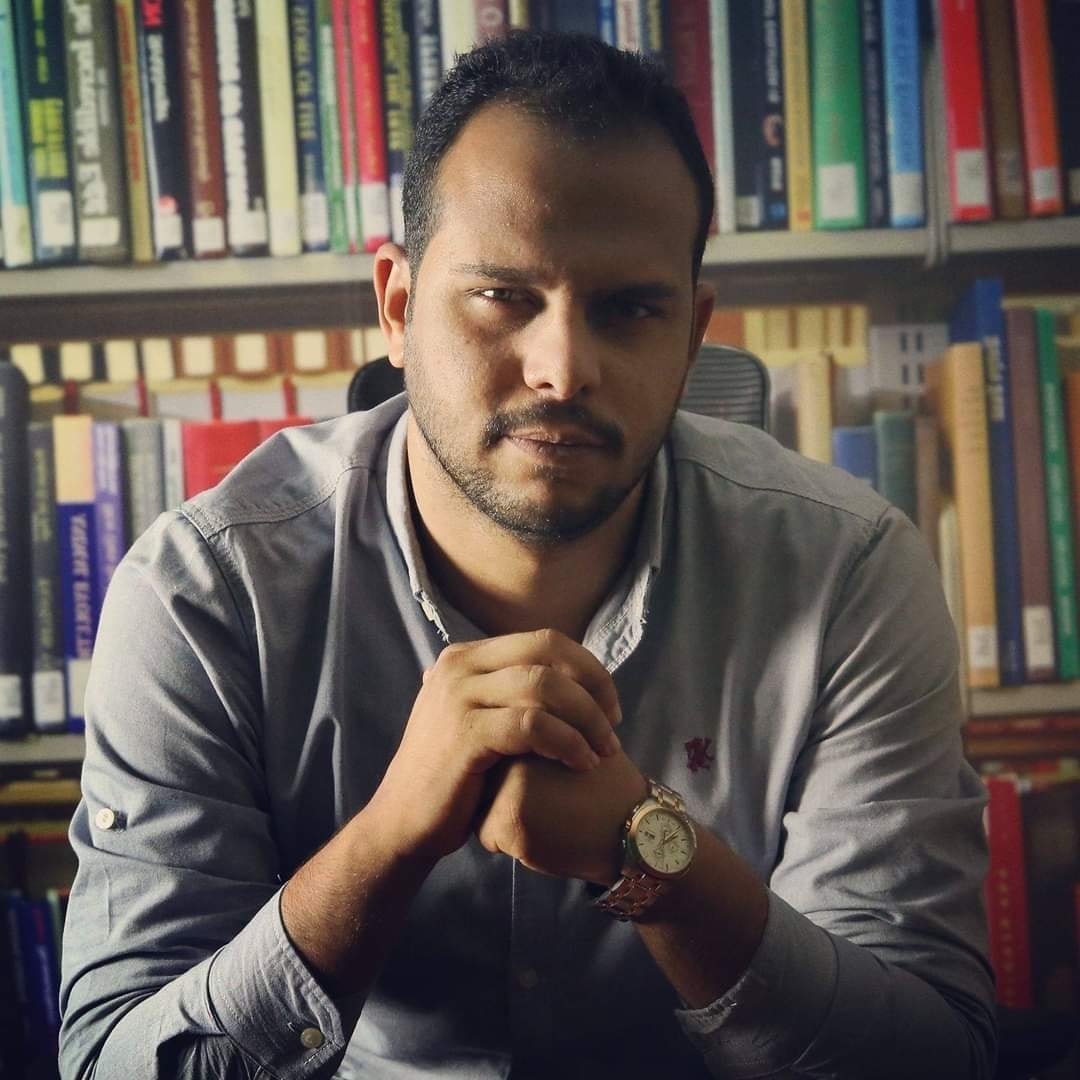 Portrait of author Mohamed Ahmed Ibrahim